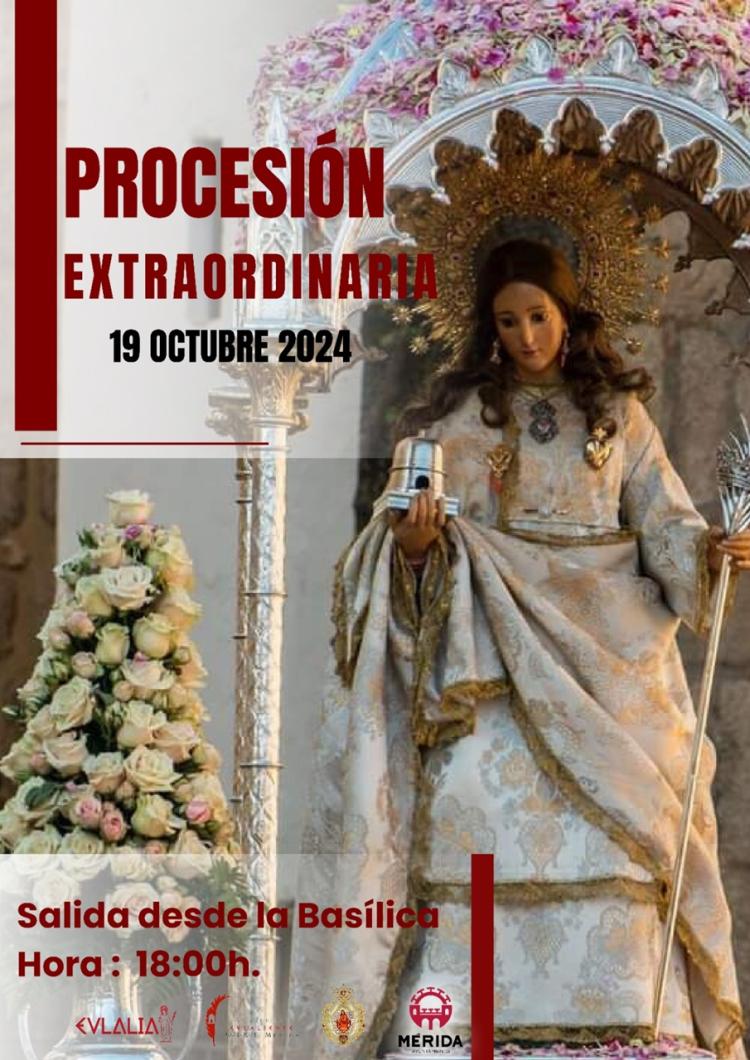 Procesión Extraordinaria Santa Eulalia