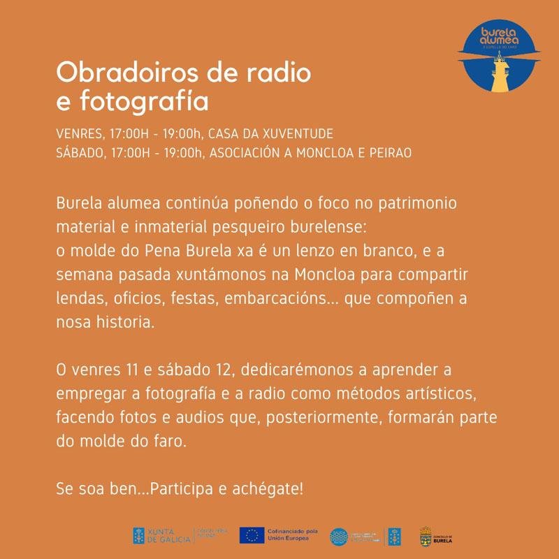 Burela Alumea - Obradoiro de radio e fotografía