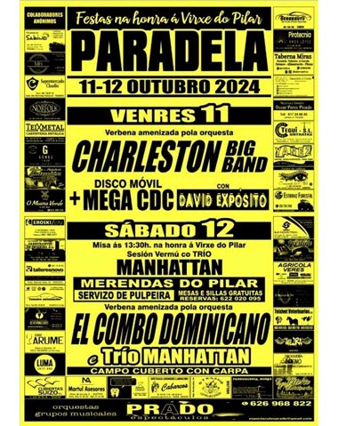 FESTAS DO PILAR 2024 | PARADELA