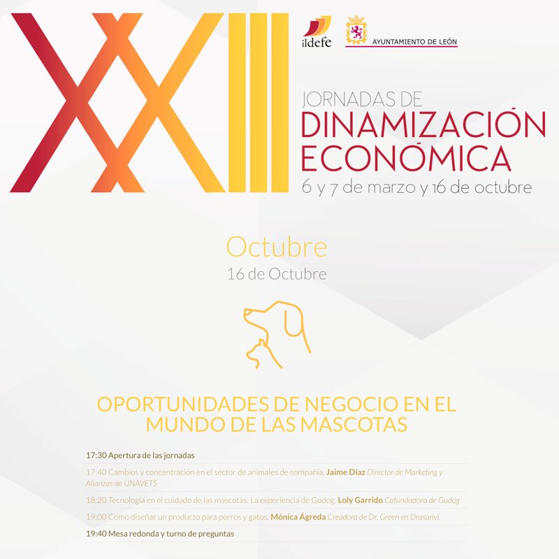 XXIII Jornadas de dinamización económica. Oportunidad de negocio en el mundo de las mascotas. Centro Cívico El Crucero