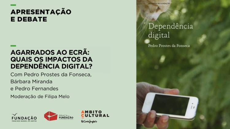 Praça da Fundação “Agarrados ao Ecrã: Quais os Impactos da Dependência Digital?” com Pedro Prostes