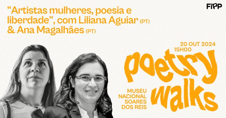 Poetry Walk — Artistas mulheres, poesia e liberdade