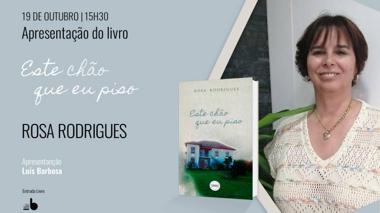 Apresentação do livro 'Este chão que eu piso' de Rosa Rodrigues.