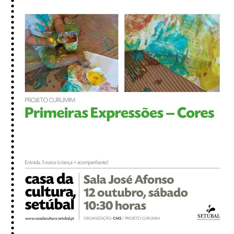 PROJETO CURUMIM - PRIMEIRAS EXPRESSÕES: CORES