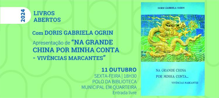 Livros Abertos com Doris Gabriela Ogrin