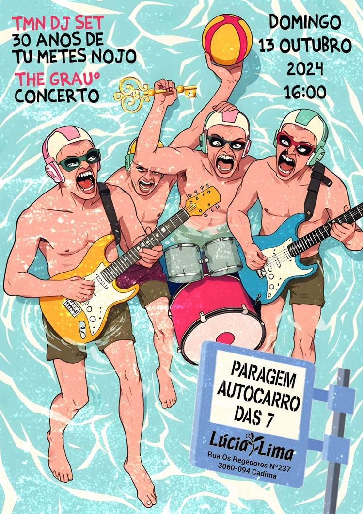 Domingo Acidental: Concerto 'The Grauº' + DJ set 'Tu Metes Nojo 30 anos!'