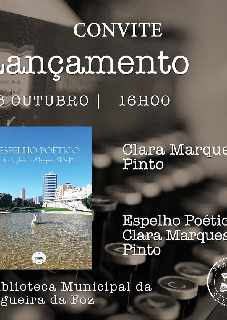 Apresentação do livro »Espelho Poético», Clara Marques Pinto