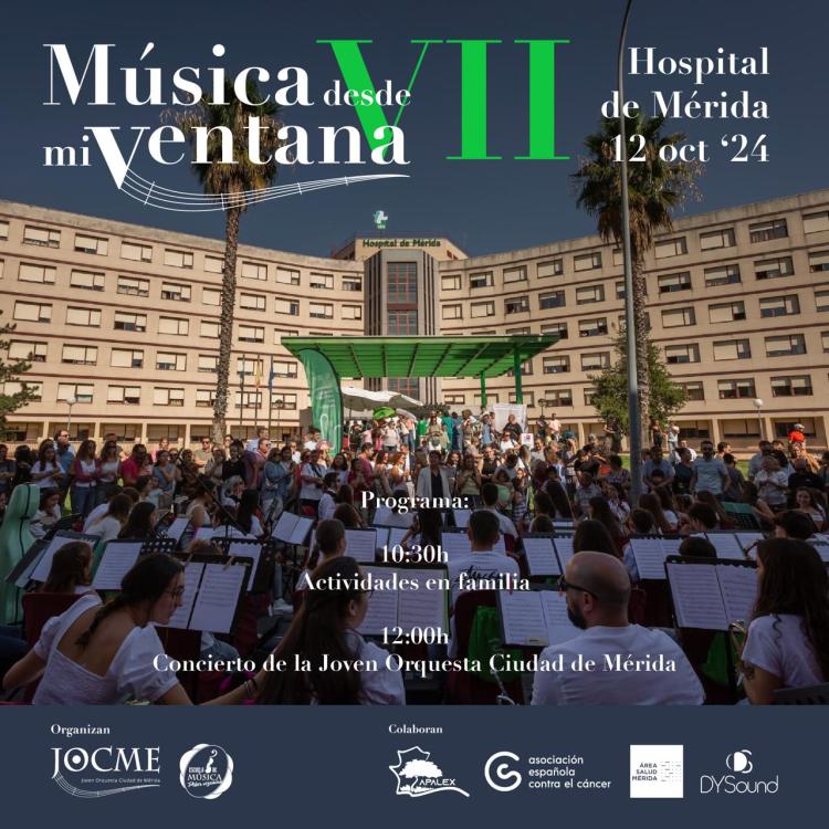 Concierto ‘Música desde mi ventana’ de la Joven Orquesta Ciudad de Mérida (CANCELADO)