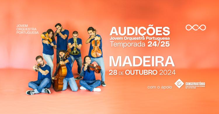 Audições JOP 2024-2025 na Madeira