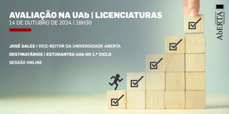 Avaliação na UAb (Licenciaturas) – sessão online 