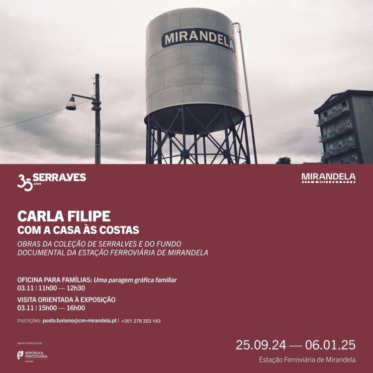 Exposição Carla Filipe 'Com a Casa às Costas' ...