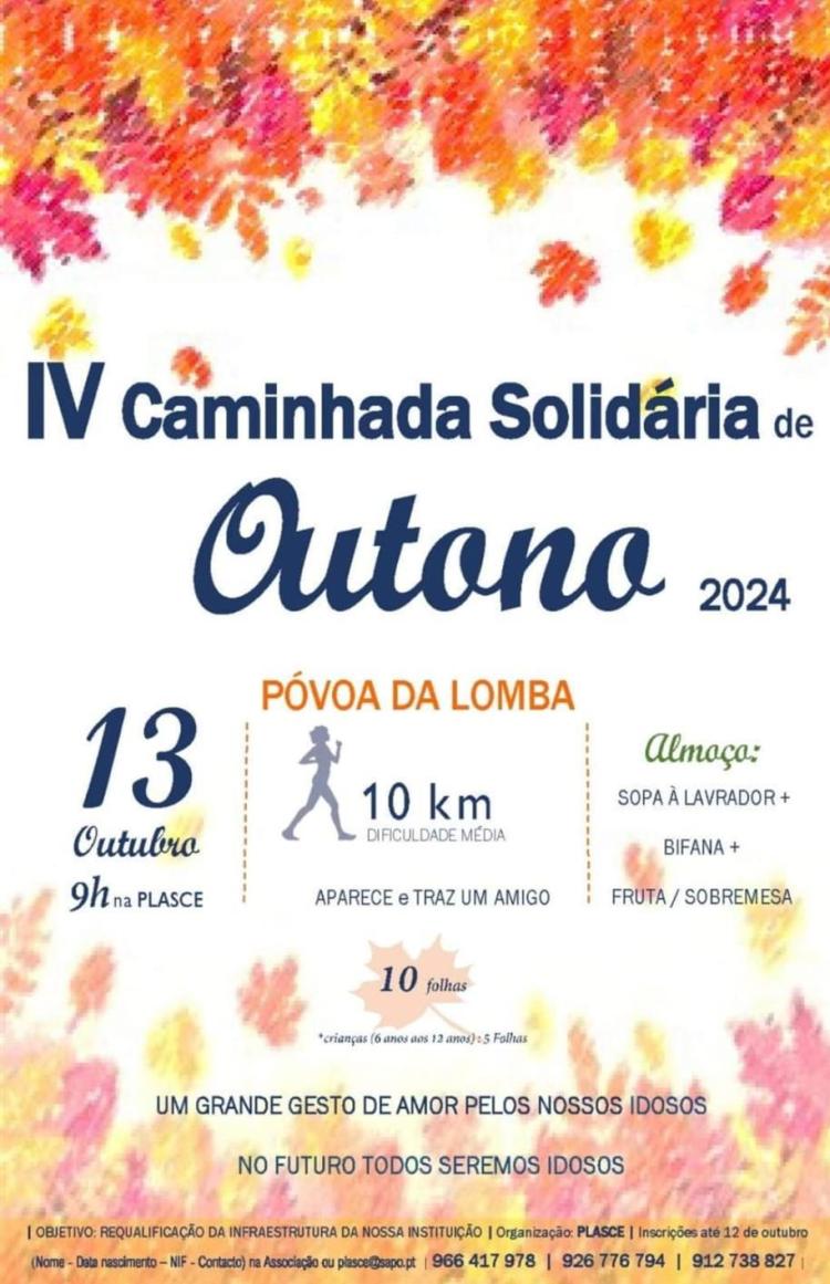 IV Caminhada Solidária de Outono