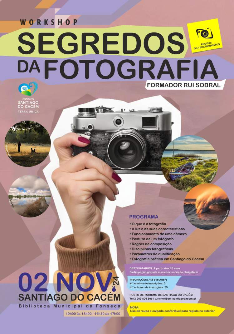 Workshop “Segredos da Fotografia”