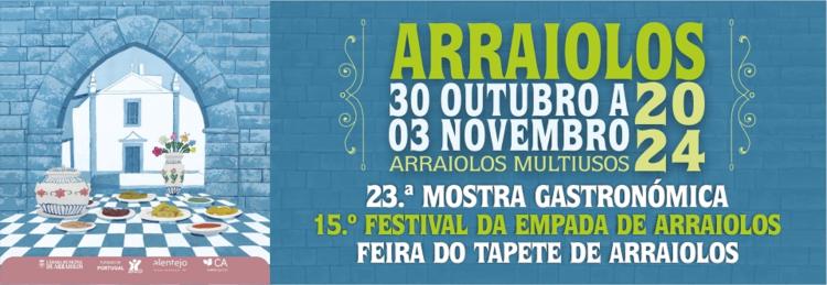 23.ª Mostra Gastronómica | 15.º Festival da Empada | Feira do Tapete de Arraiolos