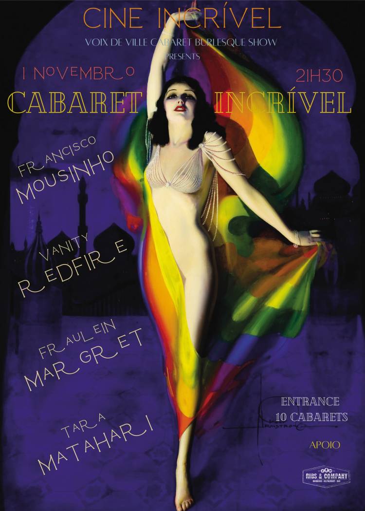 CABARET INCRÍVEL - Cabaret Burlesque Show!