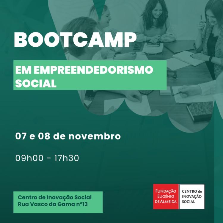 Bootcamp 'EMPREENDEDORISMO SOCIAL' para jovens adultos