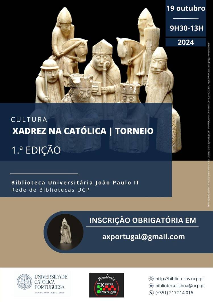 1º Torneio de Xadrez Universidade Católica Lisboa