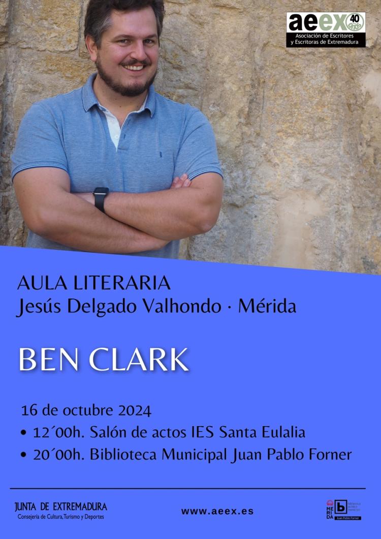 Aula literaria Jesús Delgado Valhondo: «Ben Clark»