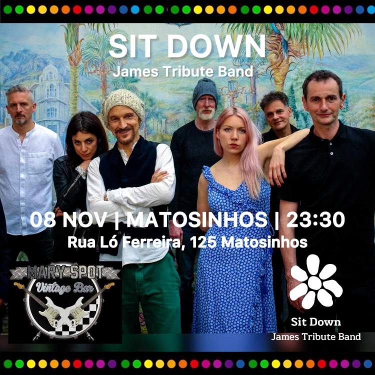 JAMES TRIBUTO - SIT DOWN @ MARY SPOT VINTAGE BAR - MATOSINHOS