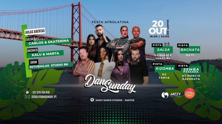 DanSunday | Festa Afrolatina | 20 OUT 