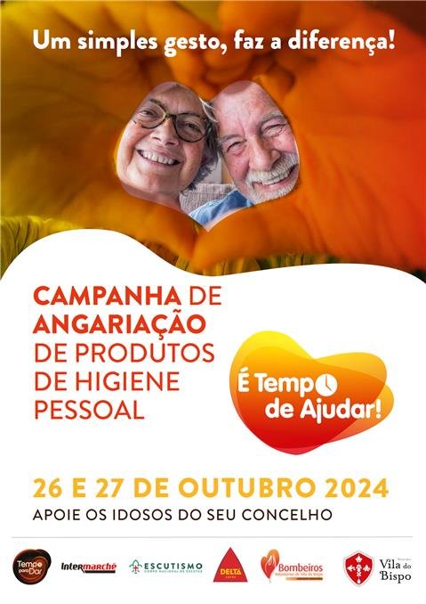 11ª Campanha Solidária “É Tempo de Ajudar” - 26 e 27 de outubro