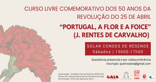 'Portugal, a Flor e a Foice' (J. Rentes de Carvalho)