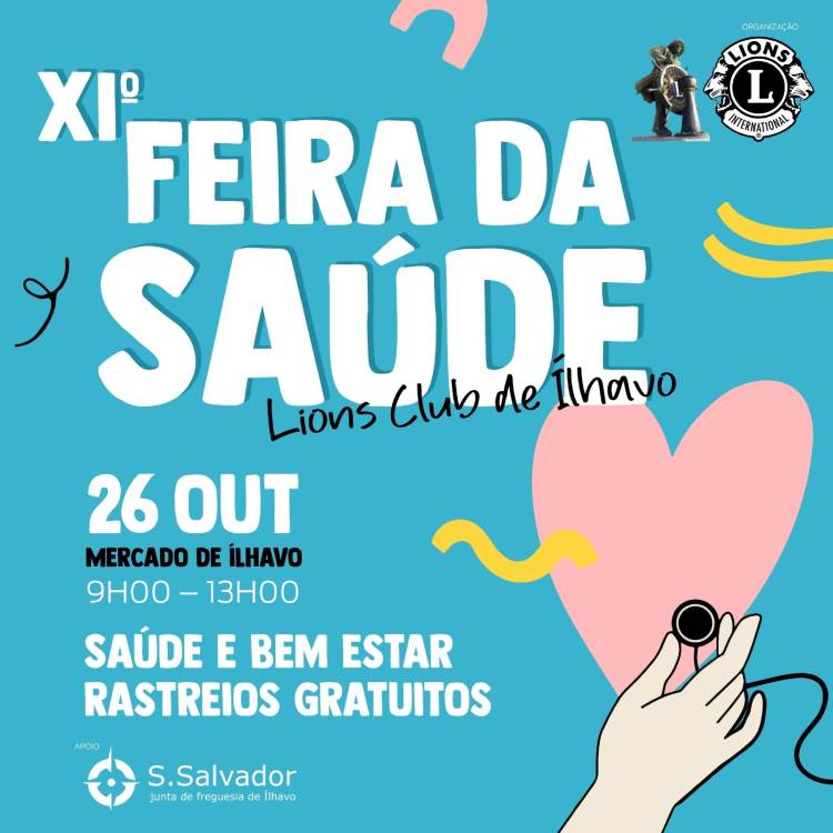 XI º Feira da Saúde ‘Olhares Lions’