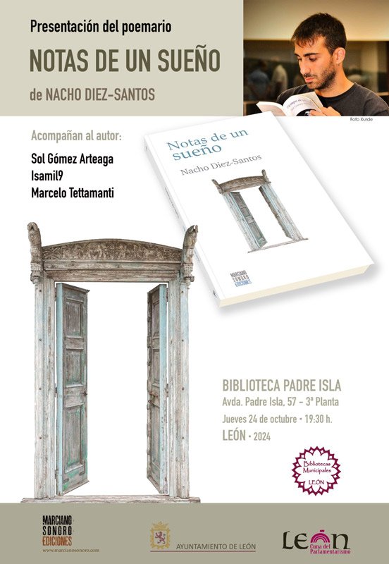 Notas de un sueño. Nacho Díez Santos. Biblioteca Padre Isla