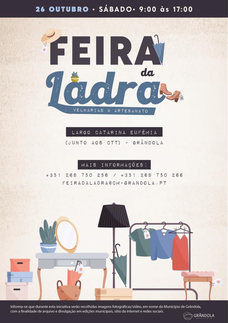 LAZER | Feira da Ladra - Outubro