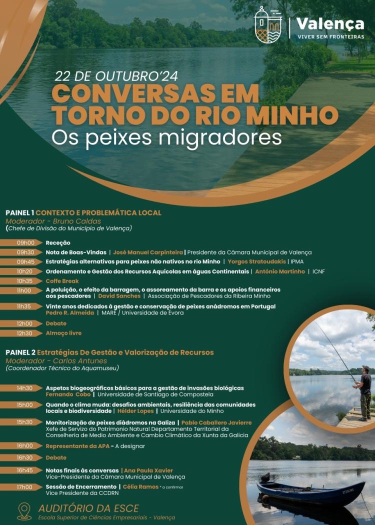 Conversas em Torno do Rio Minho - Os Peixes migradores