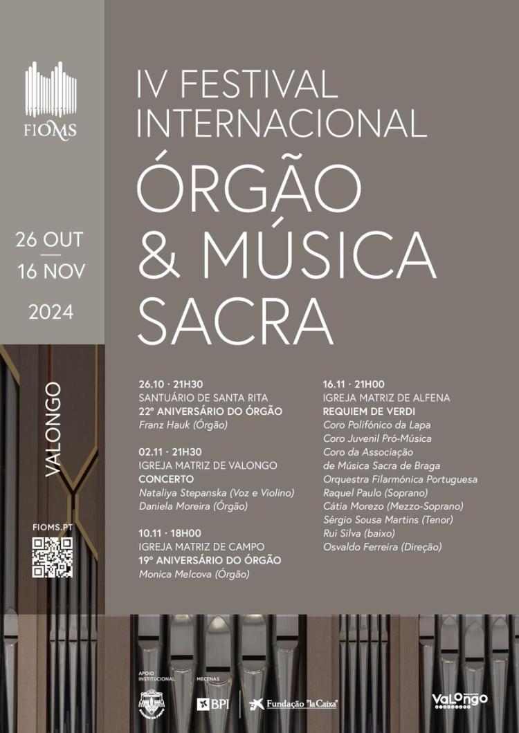 Festival Internacional de Órgão e Música Sacra está de regresso