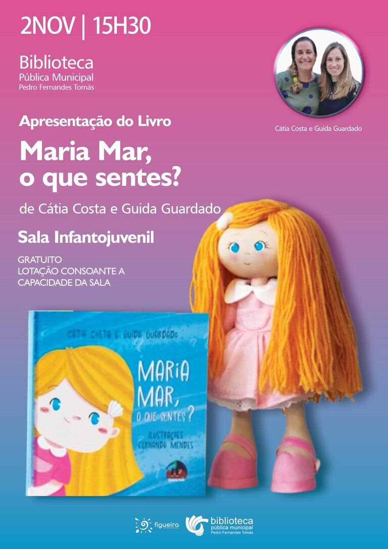 Apresentação do Livro 'Maria Mar, o que sentes?'