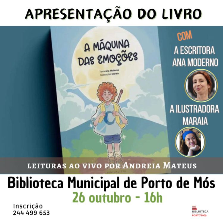 Apresentação do livro 'A máquina das emoções'