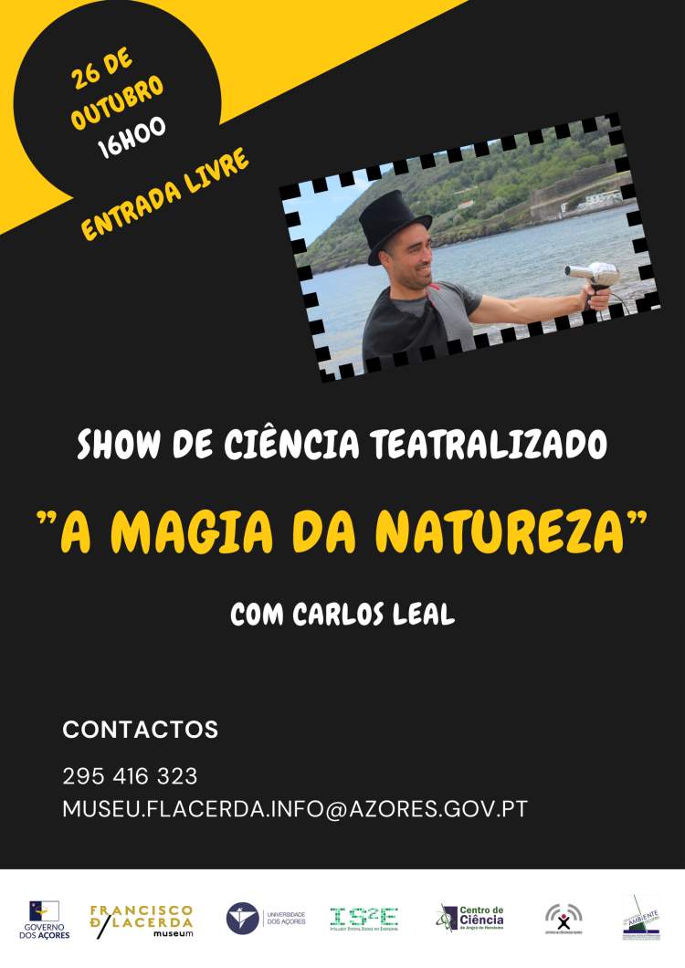 Teatro-ciência 'A magia da Natureza'