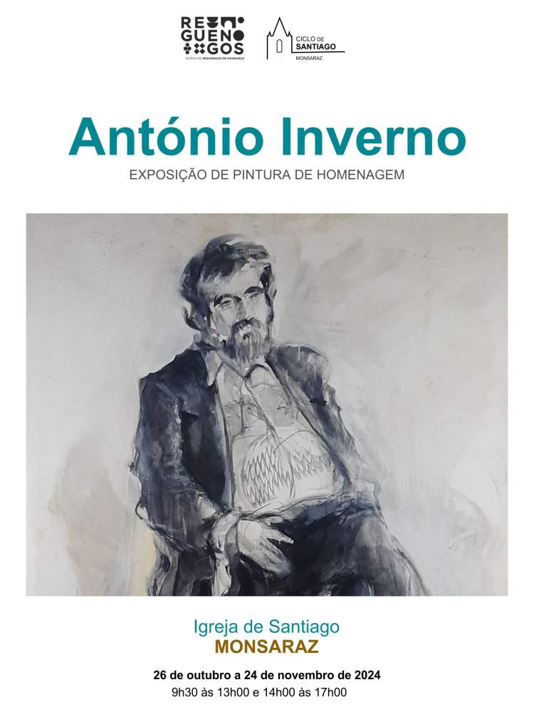 Exposição de pintura de homenagem a António Inverno | Igreja de Santiago