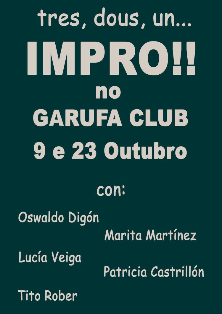 COMEBACK   Impro / Teatro en Garufa Club 