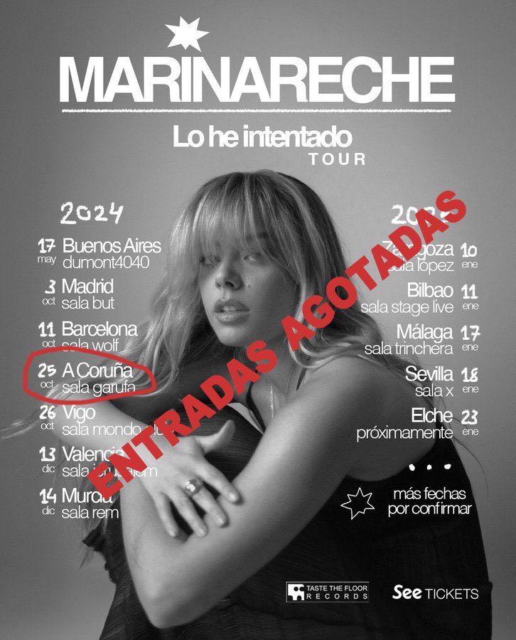 MARINA RECHE en Garufa Club Coruña