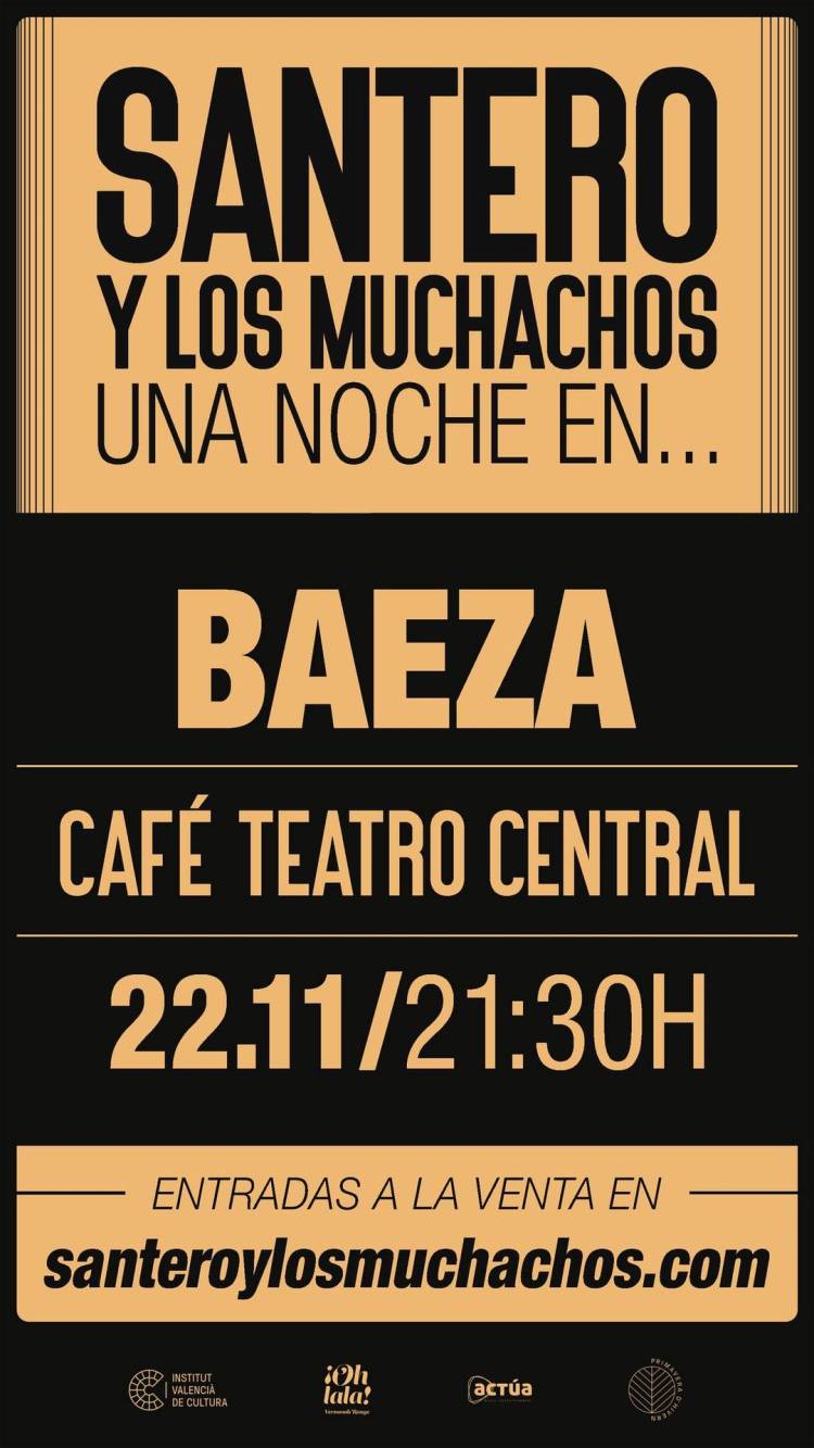 SANTERO Y LOS MUCHACHOS en Café Teatro Central 