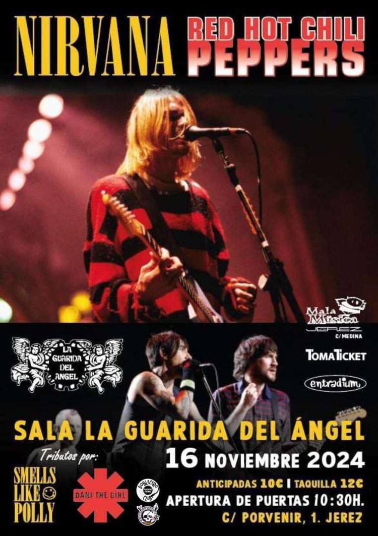 Smells Like Polly (NIRVANA) + Dani The Girl (RED HOT CHILI PEPPERS) en La Guarida del Ángel