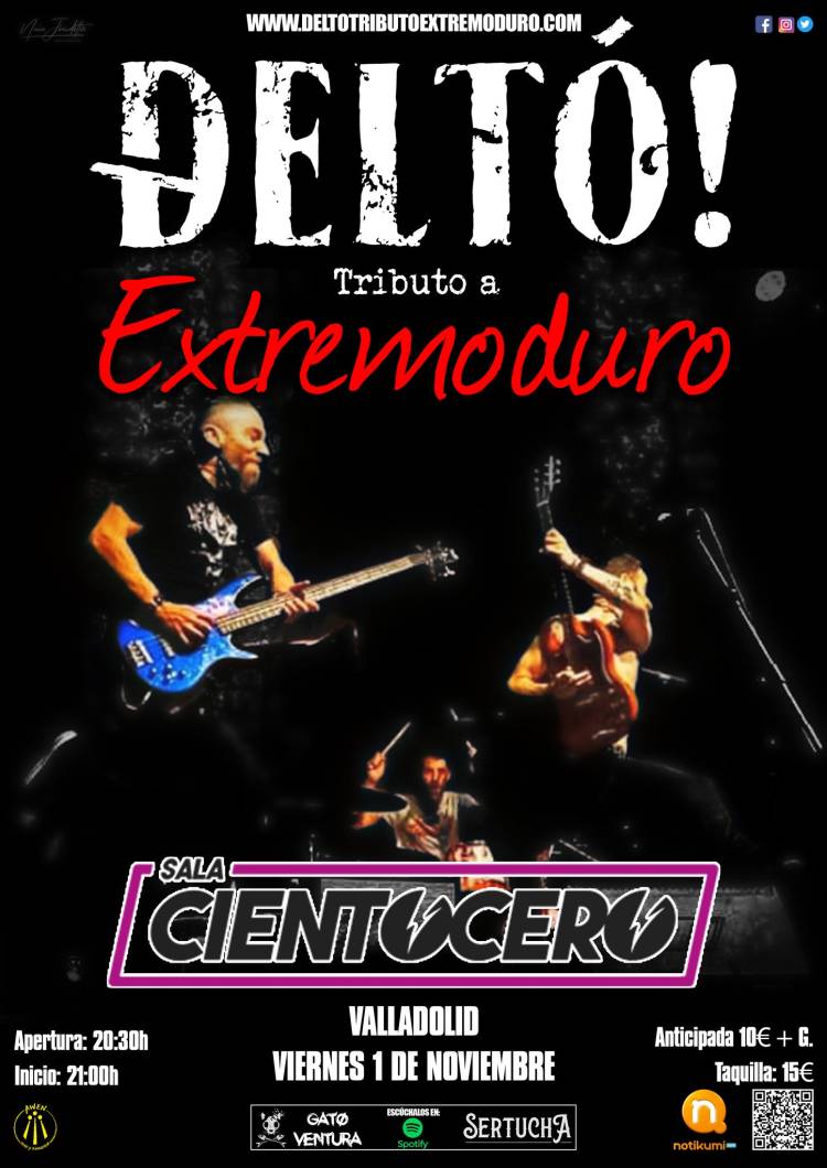 Deltó! Tributo a Extremoduro en Valladolid