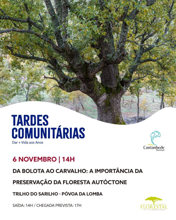 Tardes Comunitárias - Da bolota ao carvalho: a importância da preservação da floresta autóctone