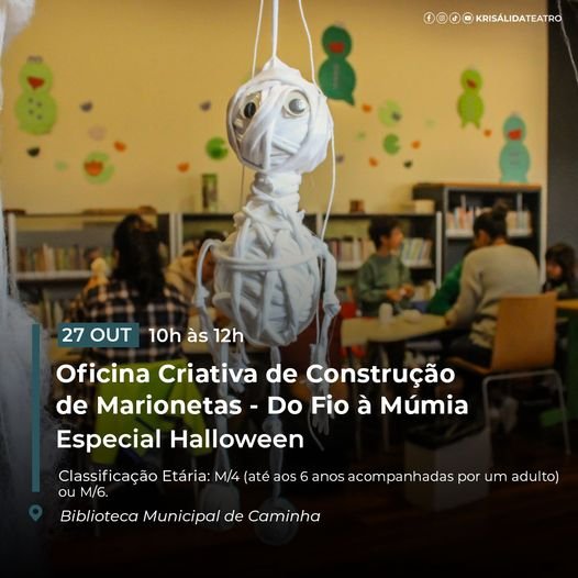 Oficina Criativa de Construção de Marionetas