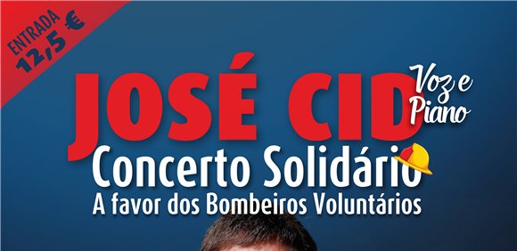 Espetáculo Solidário com a participação de José Cid