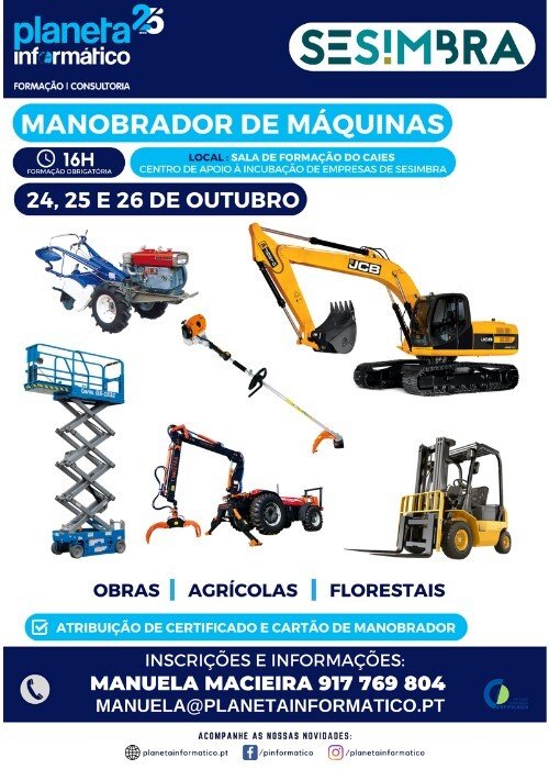 Formação Teórica de Manobrador de Máquinas