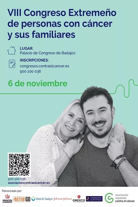 VIII CONGRESO EXTREMEÑO DE PERSONAS CON CÁNCER Y SUS FAMILIARES