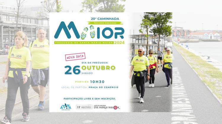 20ª CAMINHADA MAIOR | PERCURSO RIBEIRINHO