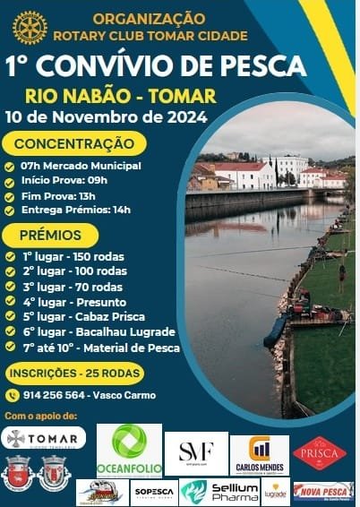 1.º Convívio de Pesca no Rio Nabão