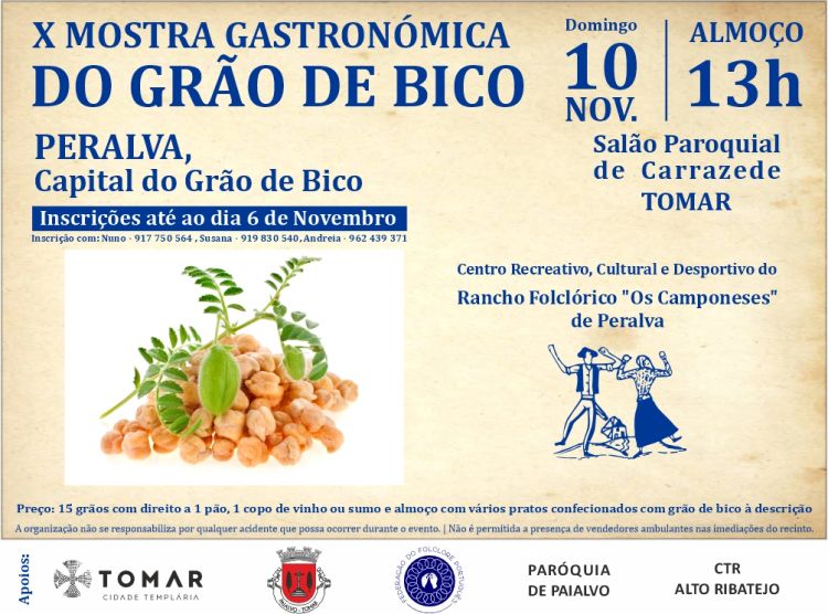 X Mostra Gastronómica do Grão de Bico