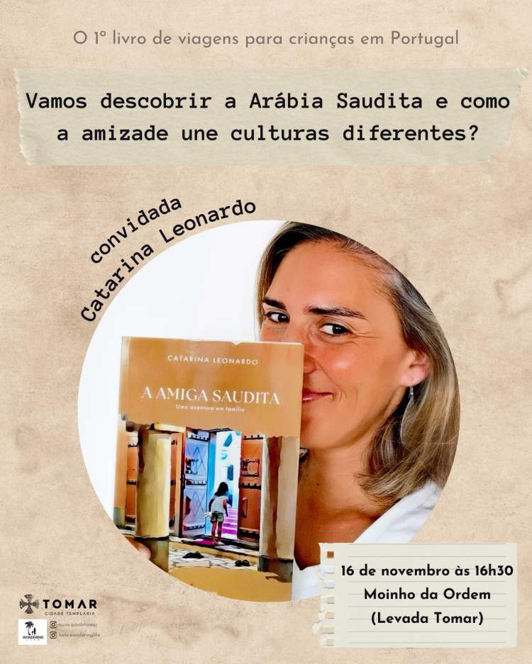 Lançamento do livro “A amiga saudita” de Catarina Leonardo