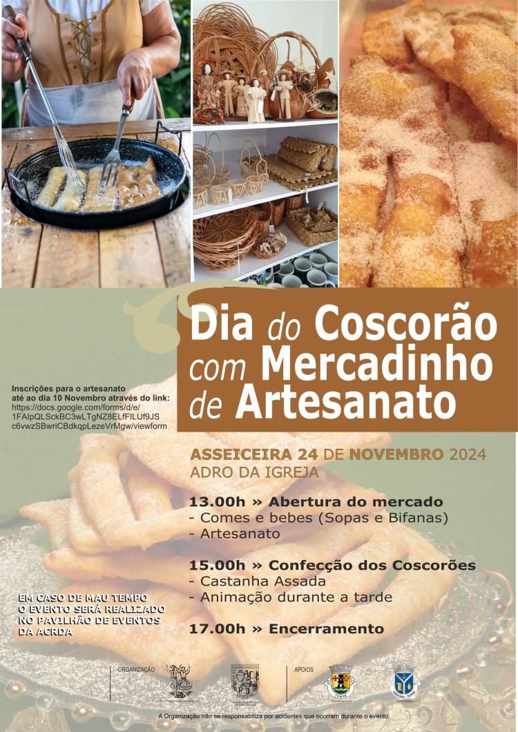 Dia do Coscorão com Mercadinho de Artesanato